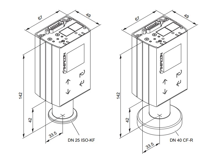 BAG-552-INFICON-Dimention